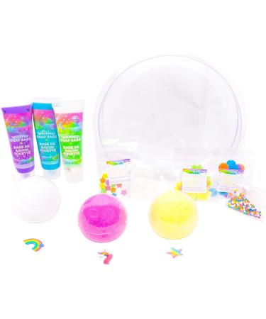 Unicorn Themed Fizzing Bombs Kit with Surprise Gift and Whipped Soap - Design & Decorate by Horizon Group USA - Buy Online on GoSupps.com
