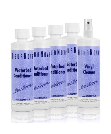 4x250 ml waterbed conditioner + 1 cleaner AguaNova