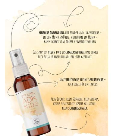 Little WoW Vegan Vitamin D3 K2 Spray for Kids | Immune Support | 180 Sprays - 500 IU D3 & 11.25 g K2 - Buy Online on GoSupps.com