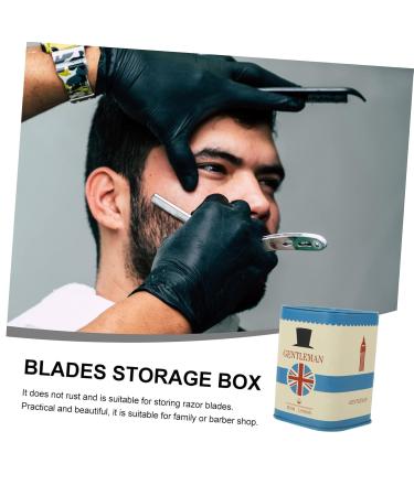 Buy Minkissy Box Klingen - Vintage Iron Razor Blade Storage Container | Waste Blade Bank for International Shipping - Buy Online on GoSupps.com