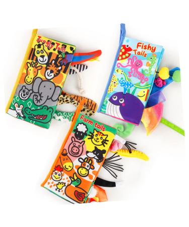 Shop Ibasenice Educational Baby Toys | Puzzle & Animal Fabric Books for Learning & Play - Buy Online on GoSupps.com