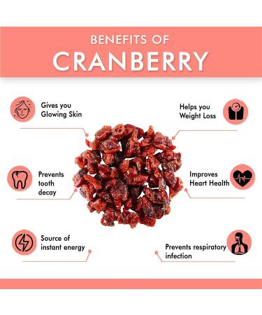 Organic Dried Cranberries by Mariani - 4 oz (113 g) | Healthy Snack - Buy Online on GoSupps.com
