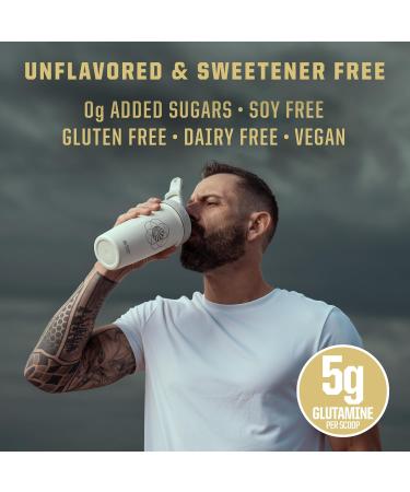 L-Glutamine Powder Glutamine Supplement Support Muscle Recovery Gut Health Support Reduce Soreness Amino Acids Boost Protein Synthesis Accelerates Recovery Post-Workout 100 Servings Unflavored - Buy Online on GoSupps.com