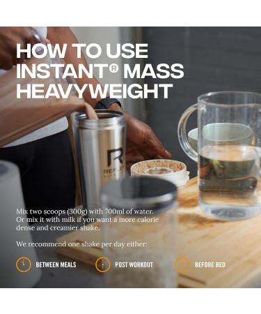 Reflex Nutrition Instant Mass Heavyweight Protein Powder 2kg - 1000+ Calories, 60g Protein, 18 Vitamins - Strawberries & Cream Flavor - Buy Online on GoSupps.com