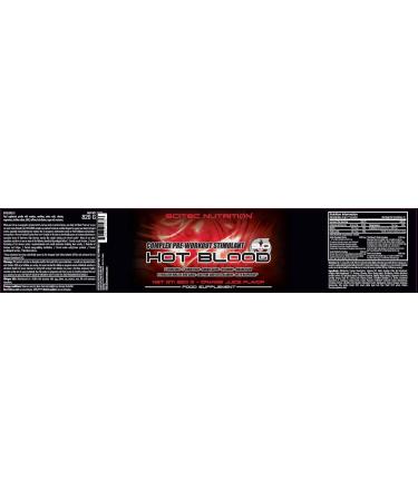 Buy Hot Blood 2.0 Pre-Workout Stimulant - 820g Orange Juice Flavor | International Shipping - Buy Online on GoSupps.com