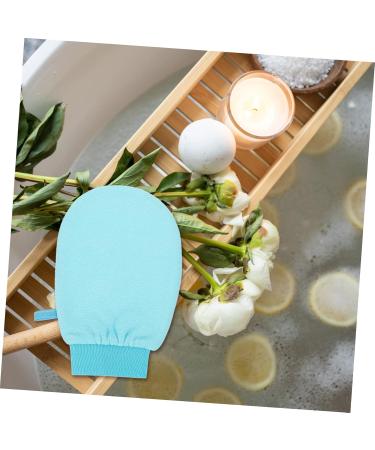 NUSITOU Bath Gloves Exfoliating Loofah Body Scrub Body Scruber Bath Mitt Bath Accessories Exfoliator Loofah Gloves Exfoliating Gloves Body Scrub Body Scrubber Keesa Viscose Soap Portable - Buy Online on GoSupps.com