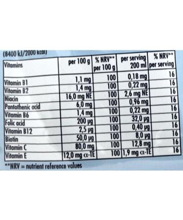 Kr ger Multivitamin Drink Powder - 1KG | Boost Your Health with Essential Vitamins | International Shipping Available - Buy Online on GoSupps.com