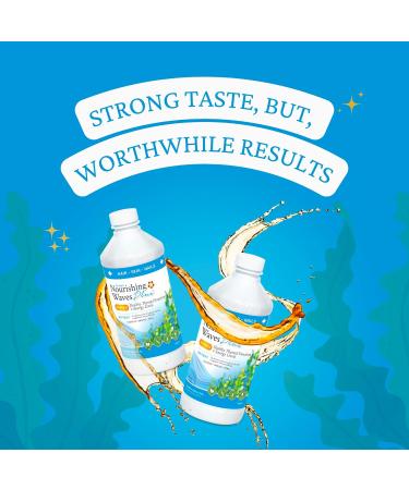Dr. Klein's Nourishing Waves Plus Liquid. Hair Skin and Nails Vitamins. Helps Maintain Healthy Hair Skin and Nails with Biotin Vitamin B Complex with B1 B3 B6. Thyroid Support Supplement With Kelp Iodine & Silicon. 450 ml (Pack of 1) - Buy Online on GoSupps.com