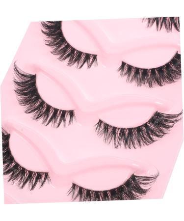 FRCOLOR 5 Pairs False Lashes Fake Eyelashes Bulk Eyelashes Eyelash Strips Eye Lash Extension Lashes Strip Lashes in Bulk Eye Lashes Makeup Lash Artificial Fiber Cosmetics End of Eye - Buy Online on GoSupps.com