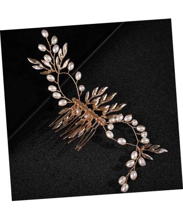 FOMIYES Piece Pearl Hair Comb Tiara Hair Pearls Wedding Hair Accessories for Brides Accessories for Women Pearl Hair Pin Pearl Hair Clip Hair Comb Clips Alloy Set Bridesmaid Mesh - Buy Online on GoSupps.com