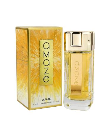 Ajmal Amaze Eau De Perfume Long Lasting Woody Scent Spray 75 ML Gift For Women - Made In Dubai - Buy Online on GoSupps.com