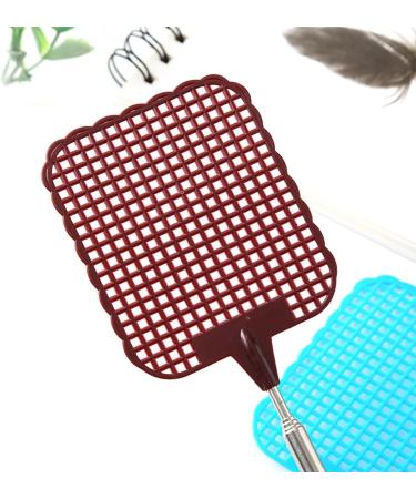 BAMFY 4 Pcs Telescoping Fly Swatter Heavy Duty Fly Swatters with Stainless Steel Handle Flyswatter for Indoor and Outdoor Flies Mosquitoes Wasps - Buy Online on GoSupps.com