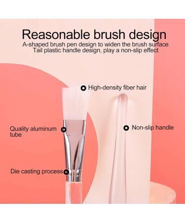 10-Piece Face Mask Brush Set | Soft DIY Facial Mask Brushes for Skin Care | Fine Fiber Tools for Perfect Application - Buy Online on GoSupps.com