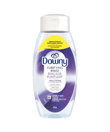 Downy Rinse & Refresh Laundry Odour Remover and Fabric Softener Fresh Lavender Safe On All Fabrics HE Compatible 473ML