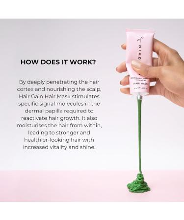Hair Gain Nursing Hair Mask - Intensive Moisturizing Treatment for Dry Damaged Hair & Enhanced Growth | Deep Care Solution - Buy Online on GoSupps.com