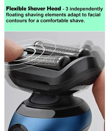 Buy Series 7 Replacement Head 73S for Braun Electric Shaver - Compatible with 7020s 7025s 7085cc 7027cs 7071cc 7075cc (2 Count) - International Shipping - Buy Online on GoSupps.com