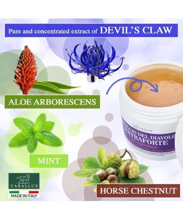 Devil's Claw Strong Gel - 100% Natural Relief for Muscles & Joints with Aloe Arborescens & Horse Chestnut - Buy Online on GoSupps.com