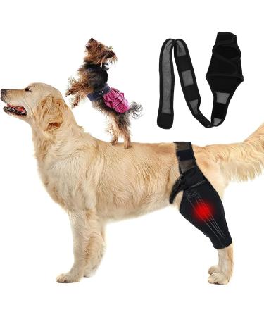Dog Elbow Brace Dog Compression Knee Brace Elbow and Shoulder Support Dysplasia Arthritis Elbow Calluses Pressure Sores Shoulder Dislocation(L) - Buy Online on GoSupps.com