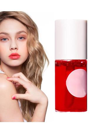 Liquid lipstick - Tinted moisturizing lip balm in a non-stick cup - Glossy to non-sticky with a high-shine finish for the office summer parties business trips etc.