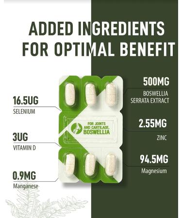 Bio Joints Health Supplement with 1000mg Boswellia - 60 Tablets - Buy Online on GoSupps.com