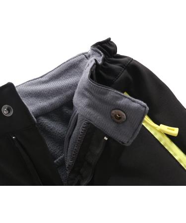 M2C Kids Youth Waterproof Hiking Pants Ski Snow Softshell Trousers Black 10-12 Years - Outdoor Adventure Gear - Buy Online on GoSupps.com