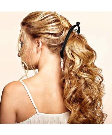 9 Pieces Large Double Comb Banana Hair Clips for Thick Hair - Classic Fishtail Design - Women's Ponytail Accessories - 9 Count - Buy Online on GoSupps.com