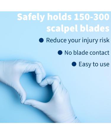 Feather Scalpel Blade Remover - Handheld Disposable Sharps Container - Buy Online on GoSupps.com