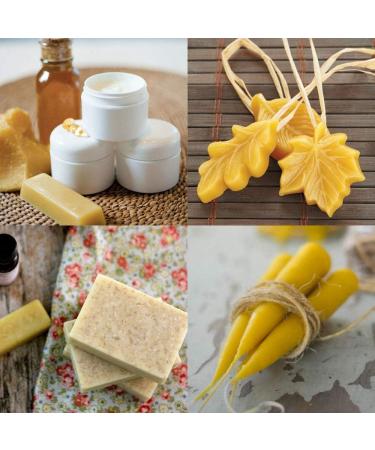 EricX Light Beeswax Bars 7oz - Pack of 7 Cosmetic Grade 1oz bars - Buy Online on GoSupps.com