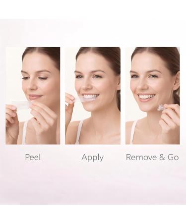 Callsmile Teeth Whitening Strips for Sensitive Teeth & First-Time Users No-Residue Dry Strips, 16 Treatments, 6% Hydrogen Peroxide, Mint & Sea Salt 32 Count (Pack of 1) - Buy Online on GoSupps.com