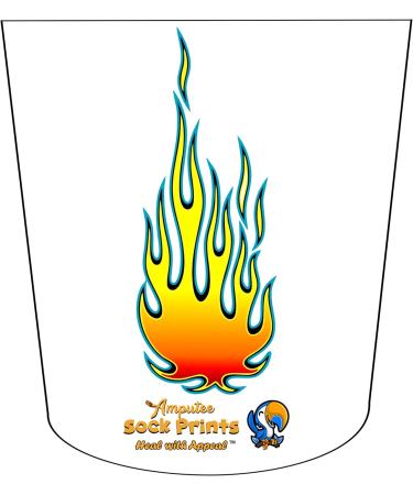 Atka Flames V3 3PLY Amputee Sock for Small-Large Stump - Comfort and Support - Buy Online on GoSupps.com