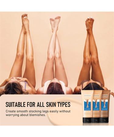 Leg Makeup Waterproof No Transfer for Women Leg Makeup Lotion Leg Vein Cover up Makeup Full Coverage Foundation and Concealer Waterproof Natural Skin Tone of Legs (Color : Bronze) - Buy Online on GoSupps.com