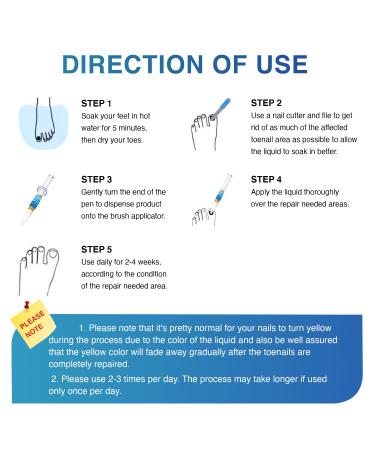 Ariella Toenail Fungus Treatment - Extra Strength Antifungal Nail Repair Pen for Finger & Toe Nails (2pcs) - Buy Online on GoSupps.com