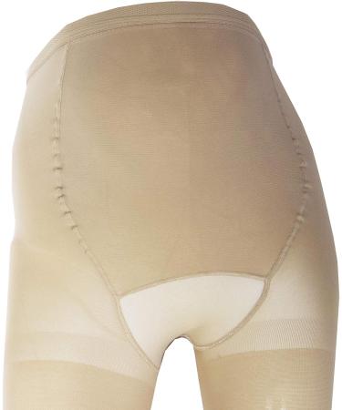 Truform Maternity Compression Pantyhose 20-30 mmHg Tummy Support X-Tall Beige - For Pregnant Belly - Buy Online on GoSupps.com
