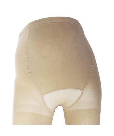 Truform 20-30 mmHg Maternity Compression Pantyhose for Pregnant Bumps | Tummy Support | Beige Petite - Best International Shipping - Buy Online on GoSupps.com