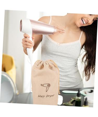 Balacoo Storage Bags for Travel Hair Dryer Storage Bag Hair Dryer Bag Velvet Bag Drawstring Bag 35c Portable 35.5x21cm As Shown - Buy Online on GoSupps.com