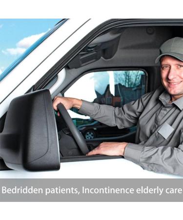 ICEMOB Urinals for Men Spill Proof 2000ML Travel Urinal with Lid Ergonomic Handle Design Urine Bottles for Men for Camping Car 1.6M Hose - Buy Online on GoSupps.com