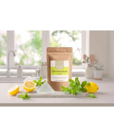 Buy JKR Spices 500G Citric Acid Powder E330 - Food Quality Baking & Cooking Preservative All-Purpose Cleaner | International Shipping Available - Buy Online on GoSupps.com