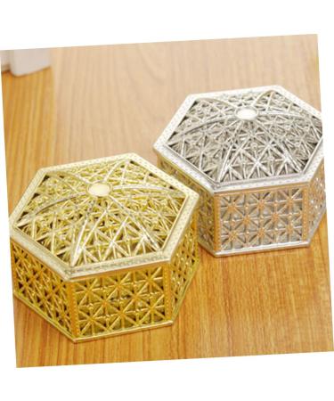 Anneome Wedding Stuff 12pcs Tiny Trinkets Hexagon Shaped Mints Hexagon Candy Holders Candy Box Candy Stand Wedding Small Jewelry - Buy Online on GoSupps.com