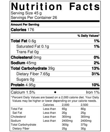 McCabe Organic Baby Pearled Barley 3 lb - USDA & CCOF Certified, Product of USA - Buy Online on GoSupps.com