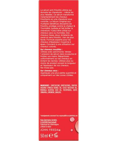 JOHN FRIEDA Frizz Ease Frizz Ease Original Serum 50ml - Buy Online on GoSupps.com