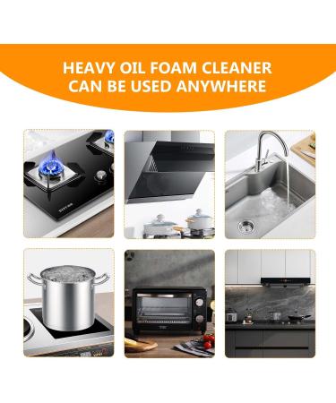 Foam Spray & Cleaner Set - Oven Cleaner All-Purpose Spray Grease Remover (2 PCS) | International Shipping - Buy Online on GoSupps.com