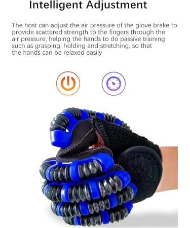 ZZBB Rehabilitation Robot Gloves Training Finger Flexion Correction Troke Hemiplegia Patients Tendons Exercise Gloves for Flexion Contracture for Long-Term Relief Left Small - Buy Online on GoSupps.com