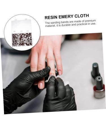 DRESSOOS 1 Box Boxed Manicure Circle Sanding Ring Portable Handpiece File Grinding Polisher Manicure Sanding Band Professional Manicure Polishing Nail Resin Abrasive Cloth Care - Buy Online on GoSupps.com