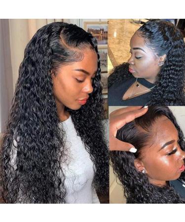 Amella Hair Short Deep Wave Bob Wig 10 Brazilian Virgin Human Hair Lace Closure Curly Bob Wig - Natural Color - 8A Grade - Pack of 1 - Buy Online on GoSupps.com