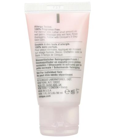 Clinique Rinse-Off Foaming Cleanser Mousse 1 oz. - Travel Size - Buy Online on GoSupps.com