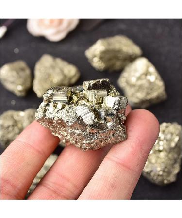 Natural Crystal Rough Natural Crystal Rough 1pc Natural Pyrite Cluster Crystal Raw Stone Irregular Display Sample Natural Quartz Crystal Home Decoration (Color : 50-60g Size : Pyrite Cluster) Pyrite Cluster 50-60g - Buy Online on GoSupps.com