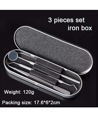 Dental Tools Kit - Stainless Steel Scaler, Mirror, Scraper, Pick, Tweezers - Plaque and Calculus Remover Set for Home & Pet Oral Hygiene - Dentist Instruments - Buy Online on GoSupps.com