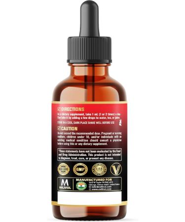 MILIVOL 7in1 Oregano Oil Drops with Black Seed Drops, Elderberry, Turmeric, Ginger & Ceylon Cinnamon Wellness Support 1 FL Oz 30 Days - Buy Online on GoSupps.com