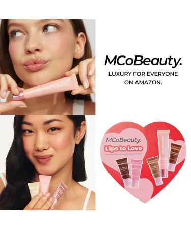 MCoBeauty Sweetheart Peptide Lip Treatment Set - Peptide Lip Gloss Balm & Tint Kit - Juicy Lip Glaze Gift Set with Peptides & Shea Butter for Dry Lips Sugary-Sweet Scents Cruelty Free Lip Care - Buy Online on GoSupps.com