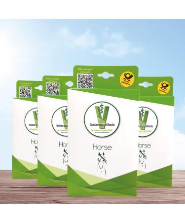 Doctor Worm Check 4 x Horse - Annual Value Package - The laboratory test for selective deworming. Incl. return postage.